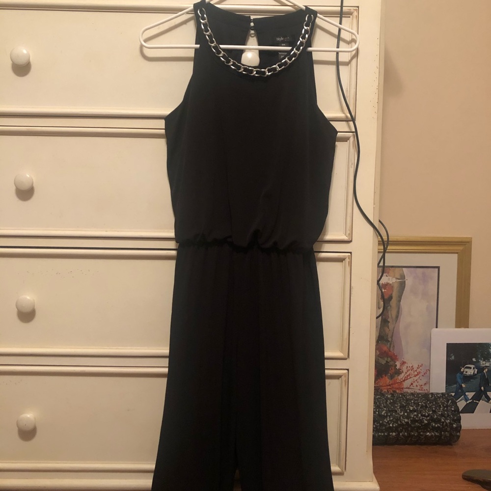 Black jumpsuit